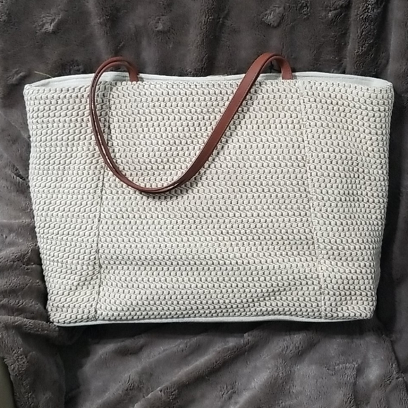 Steve Madden Coral/Multi Colored Tote Bag - Picture 2 of 6